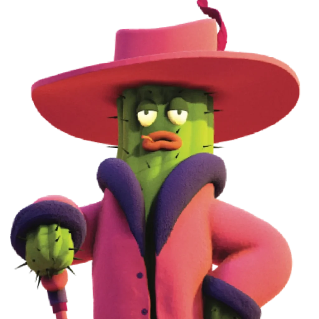 Mr. Sting is the most colorful character you can meet on the city's notorious streets. When you see him, it's almost never good... About 10 years ago he won the gold medal at the Gambling Olympics, and won a lot of money that he spent on nothing. Since then I've heard that he runs some more dubious businesses at night on the street corner.