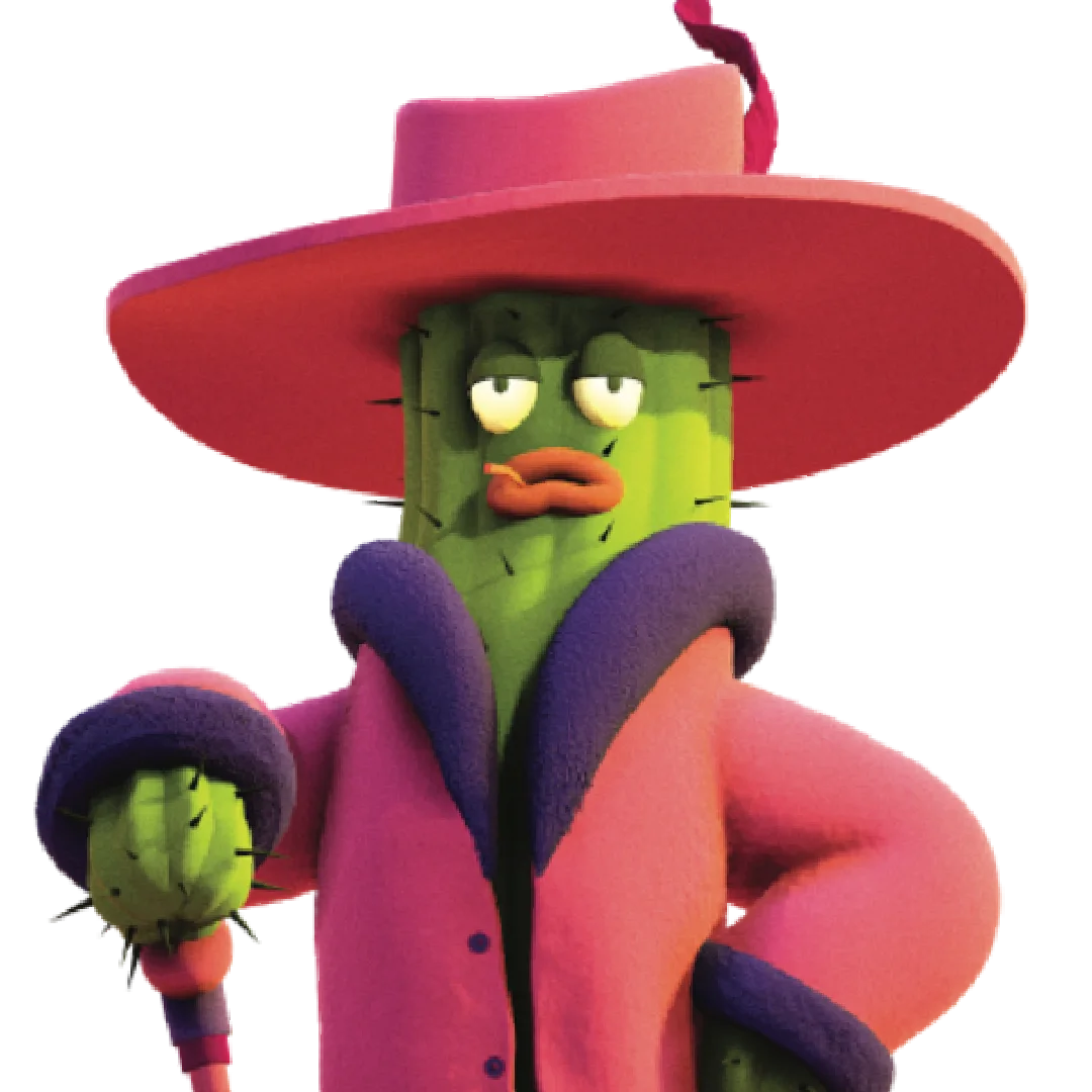 Mr. Sting is the most colorful character you can meet on the city's notorious streets. When you see him, it's almost never good... About 10 years ago he won the gold medal at the Gambling Olympics, and won a lot of money that he spent on nothing. Since then I've heard that he runs some more dubious businesses at night on the street corner.