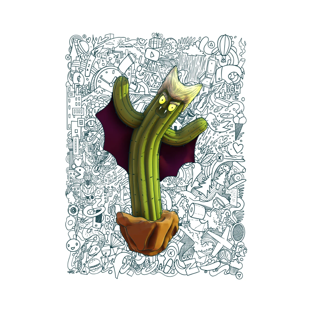 Count Spike x Doodle World 2